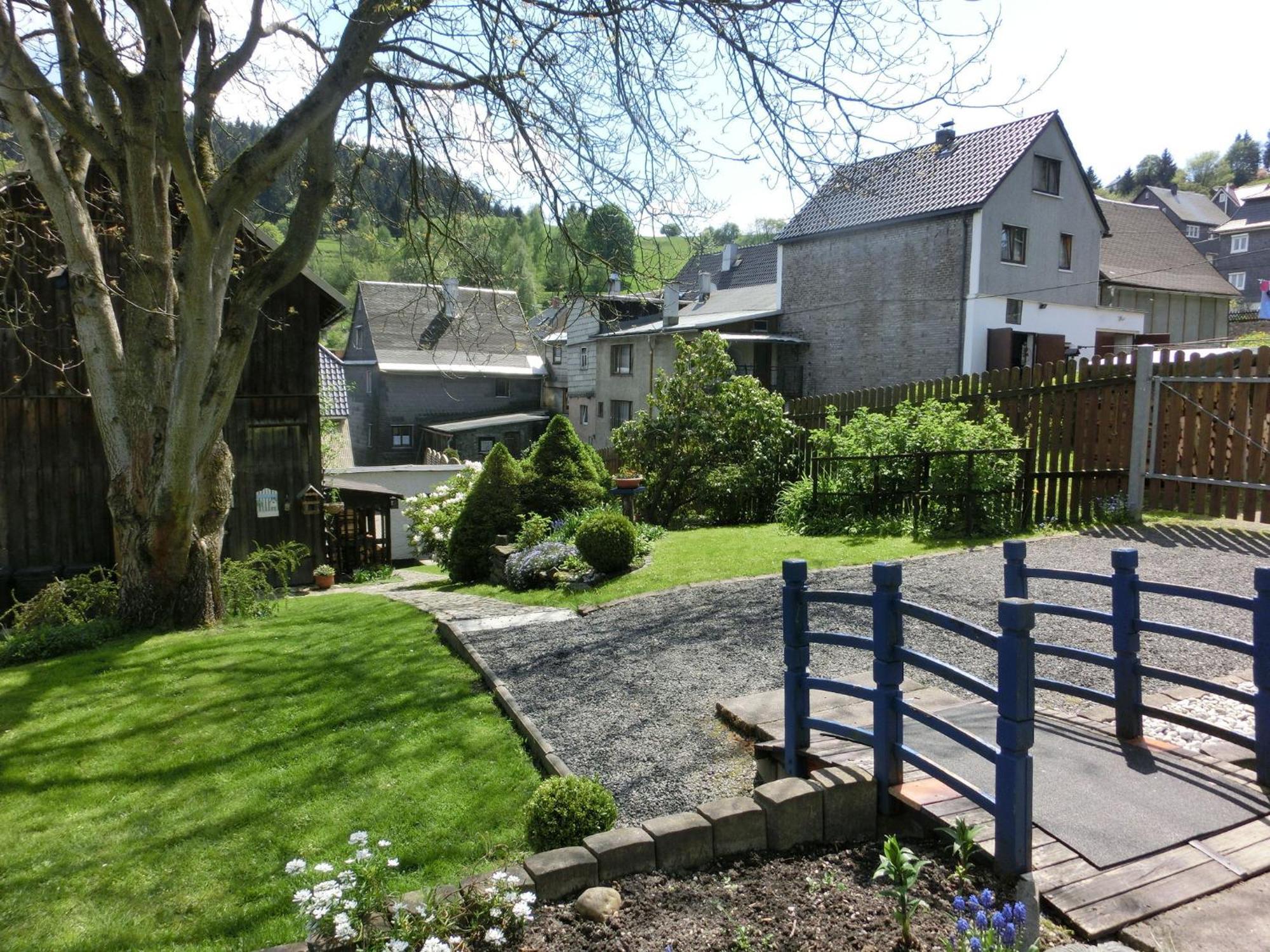 Apartment In Thuringian Forest With Garden Oberweißbach Kültér fotó
